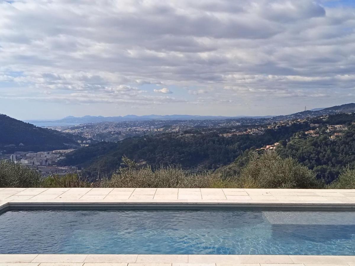 Comfortable Home In Drap With Swimming Pool 15 Km From Nice Eksteriør billede